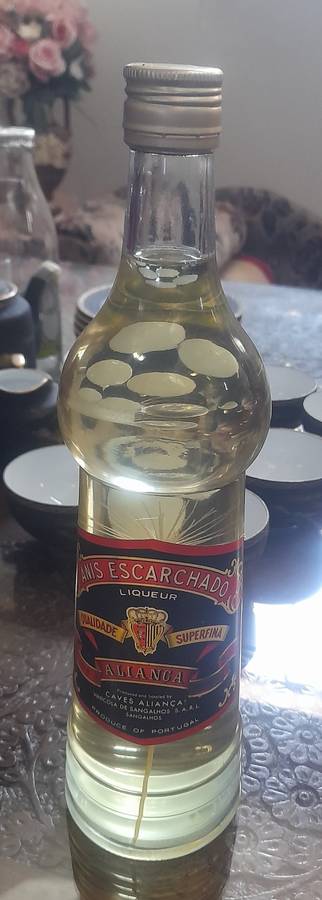 Vintage Portugese Anis Escarchado Liqueur. Bottled in 1991 Sealed. 750ml See item description.