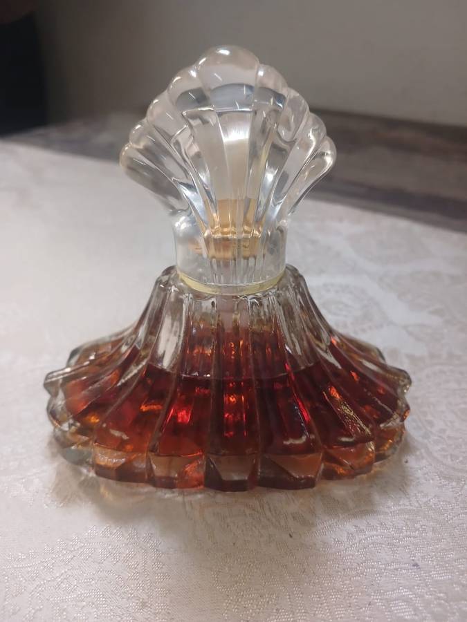 Vintage Glass Bottle with Mijona Perfume 75ml.