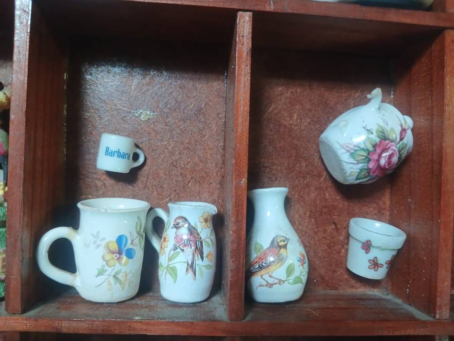 2 Vintage Wooden Printers Trays & 108 ornaments. ALL 4 ONE! See photos.