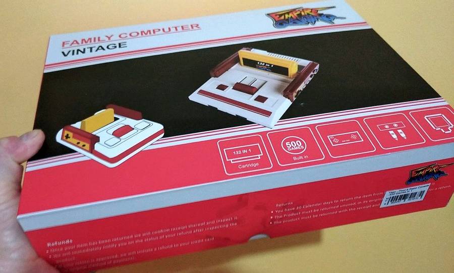 Family TV Game set - 8 bit retro Console