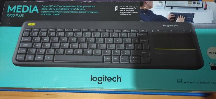 Logitech K400 - Touch plus