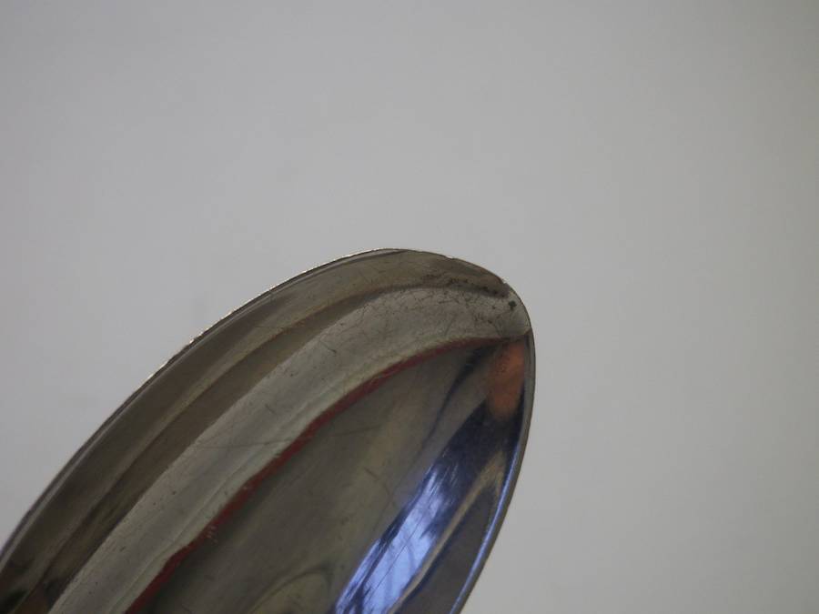 Hallmarked Silver Kings Pattern teaspoon. London, 1891 Josiah Williams & Co 24g