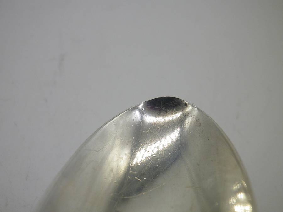 Hallmarked Silver Kings Pattern teaspoon. London, 1891 Josiah Williams & Co 24g