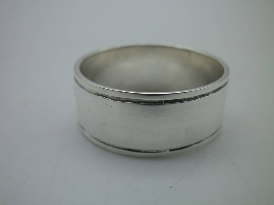 Sterling Silver Men`s Large Vintage Ring  Size: Z.2  7.58g