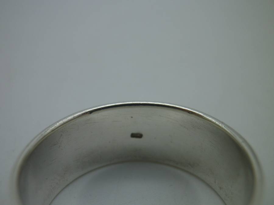 Sterling Silver Men`s Large Vintage Ring  Size: Z.2  7.58g