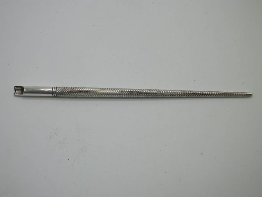 FOR MARIUS ONLY PLEASE! Antique Hallmarked Silver dip pen.  Birmingham, 1899 Maker James Fenton