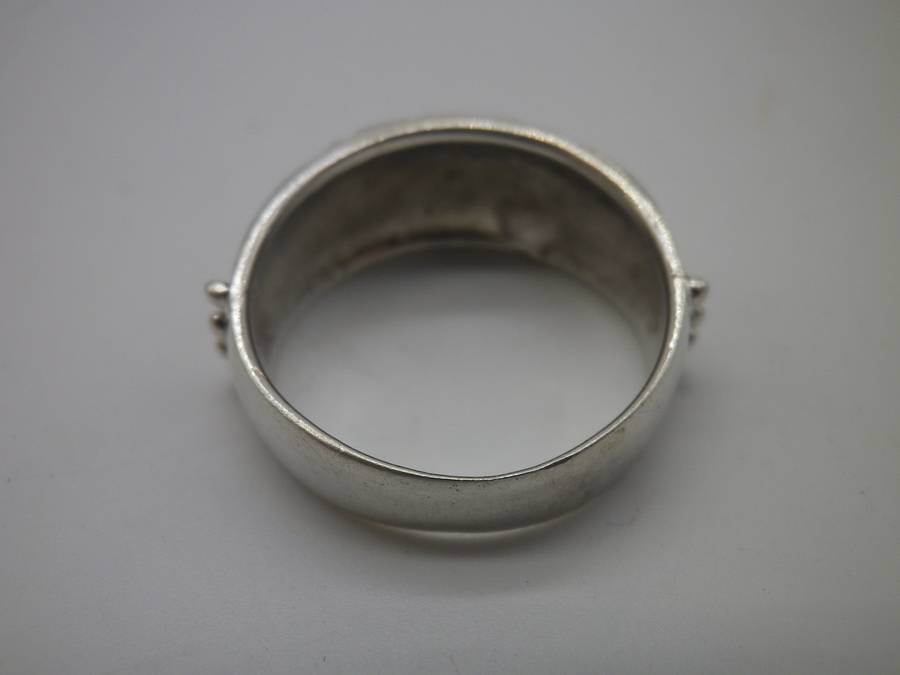 Vintage Sterling Silver ring. Size O 1/2. 4.41 grams