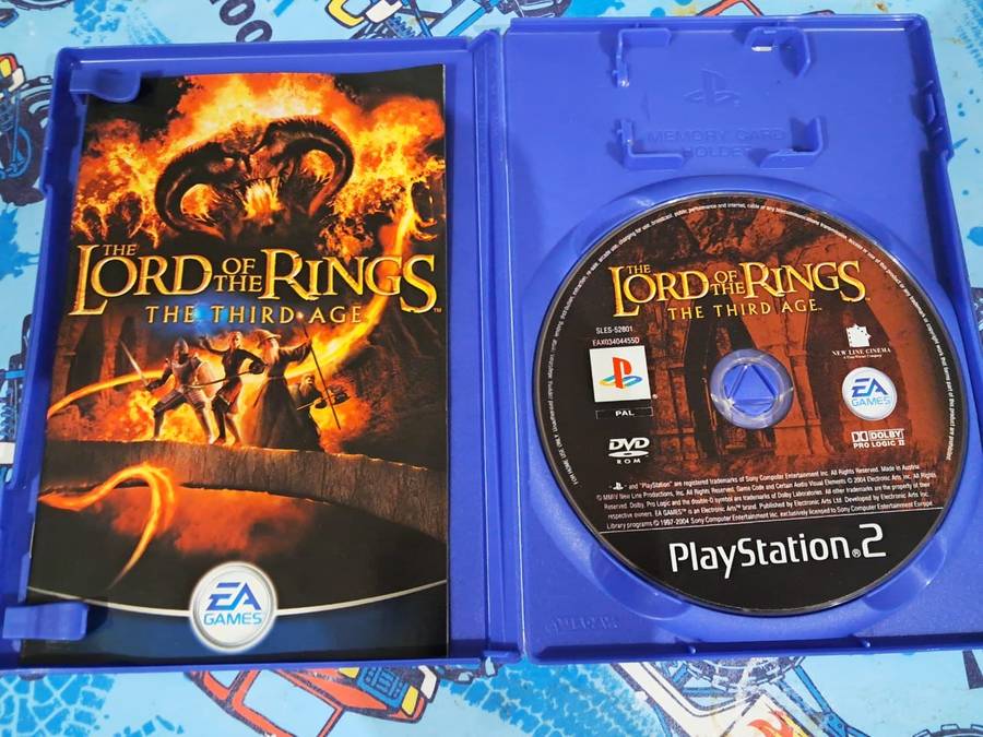 PS2 - The Lord Of The Rings The Third Age(With Manual)