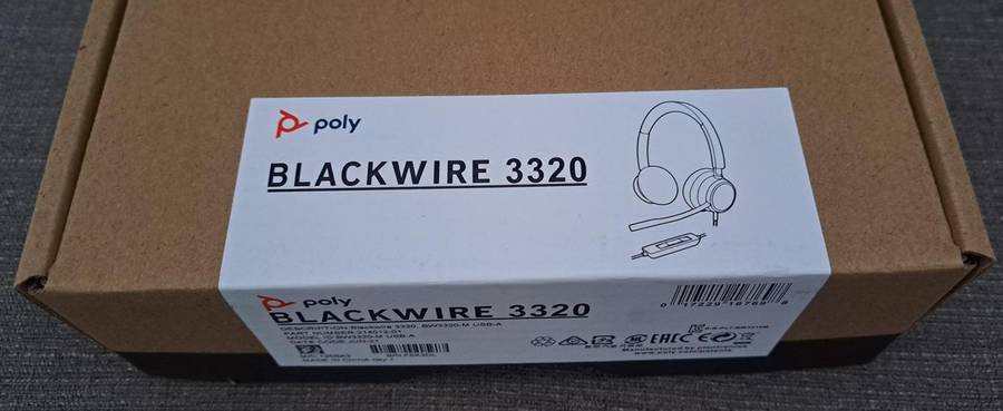 Plantronics Poly BlackWire 3320 Headset
