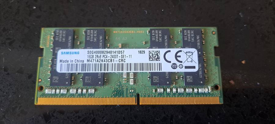 Samsung 16GB DDR4 Laptop Ram