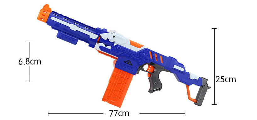 Kids Battery Operated Soft Bullet Blaster with 20 Darts