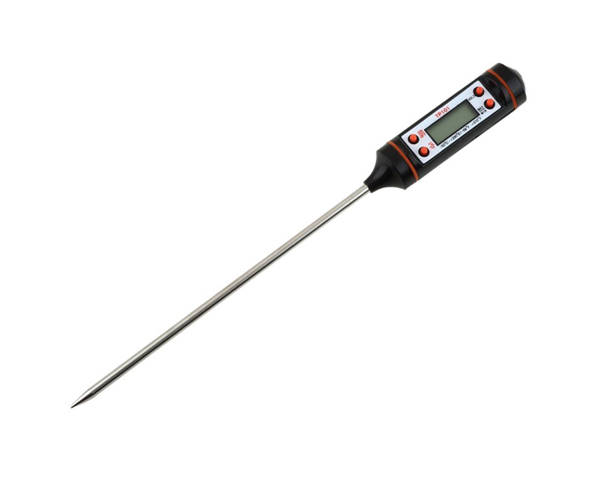 Cooking Thermometer Digital Thermometer Ultra Accurate Instant Read LCD Screen with Long Stainless P