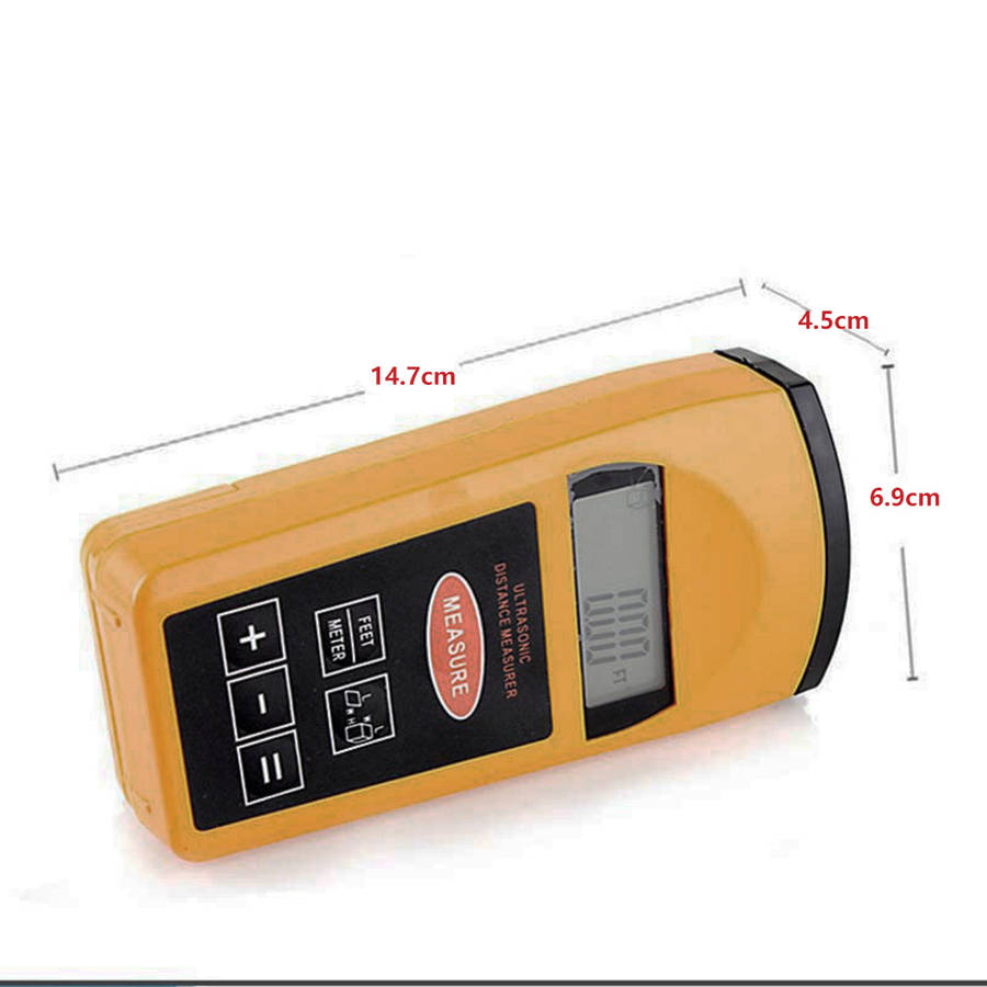 Digital Ultrasonic & Laser Point Distance Measure