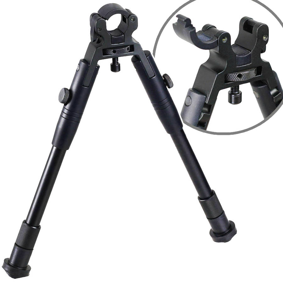 Tactical Hunting Clamp-On Rifle Adjustable Bipod Stabilizer