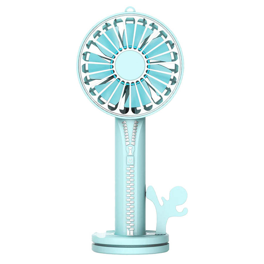 3 in 1 Creative Mini Handheld USB Zipper Fan
