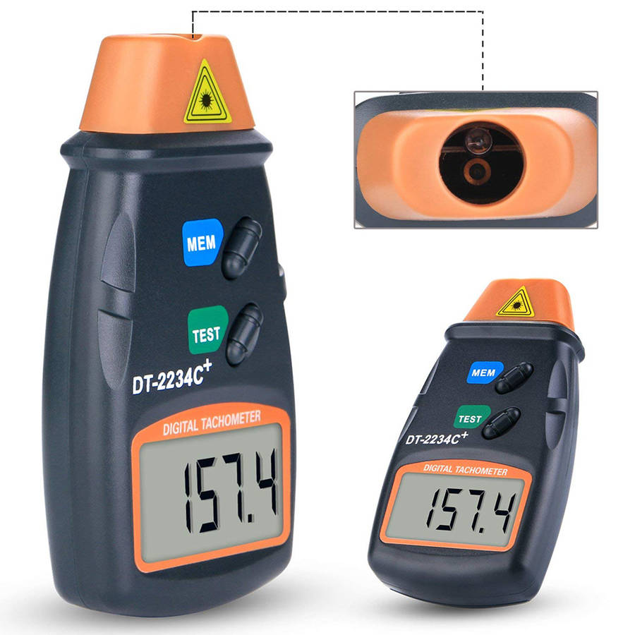 Professional Digital LCD Photo Tachometer