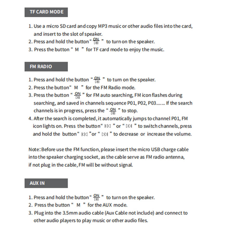 MultiFunction LED Mirror Digital Alarm Clock Bluetooth Speaker FM Radio