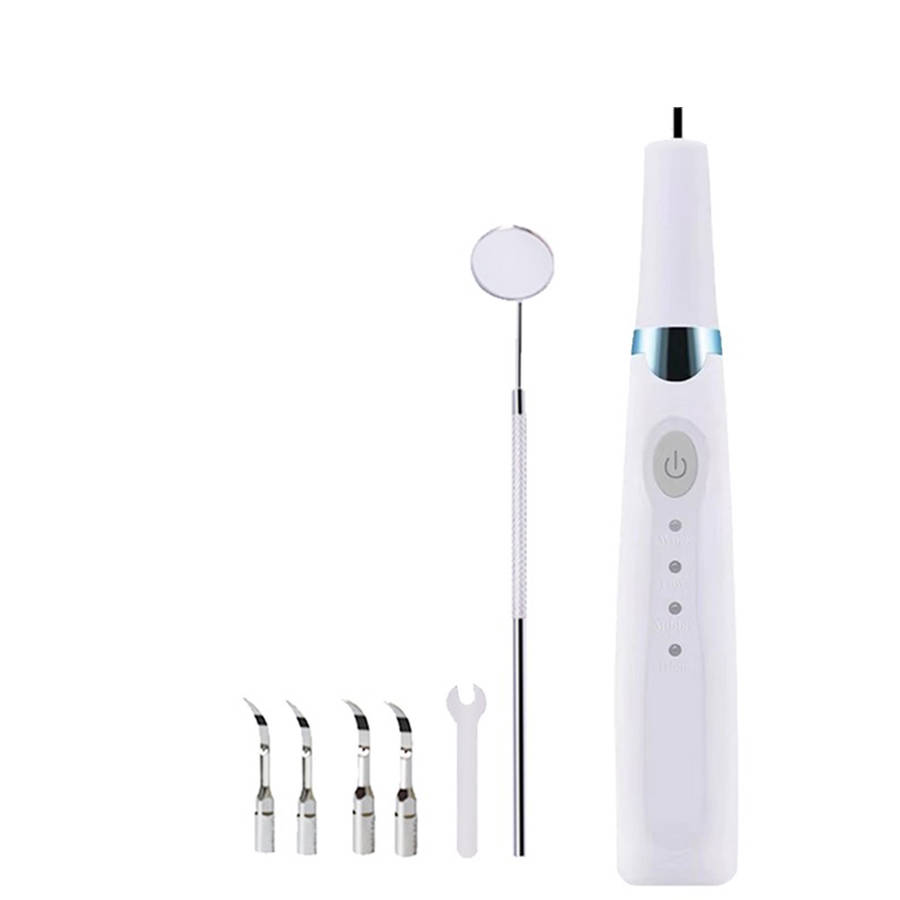 Portable 3 Modes Electric Ultrasonic Teeth Calculus Remover Kit