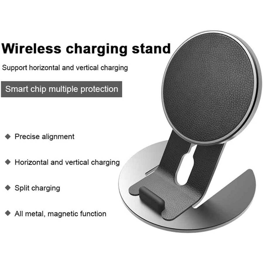 2 in 1 Detachable 15w Fast Charging Wireless Charger Dual-Use Bracket