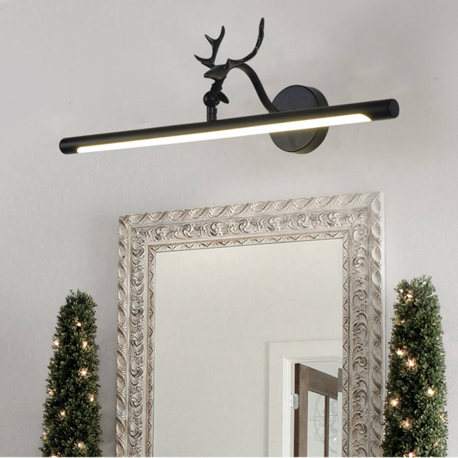 12 Watt Antler LED Wall Bathroom Mirror Front Light - 58cm