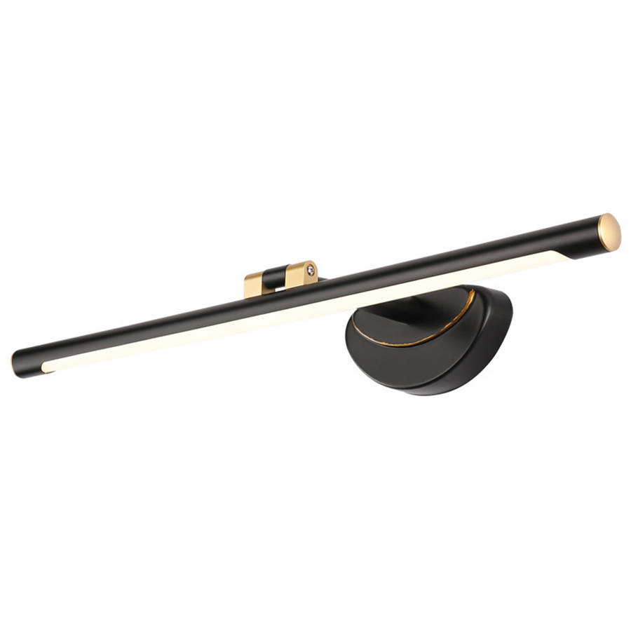41cm 9 Watt 240° Rotation LED Wall Bathroom Mirror Front Light - Black