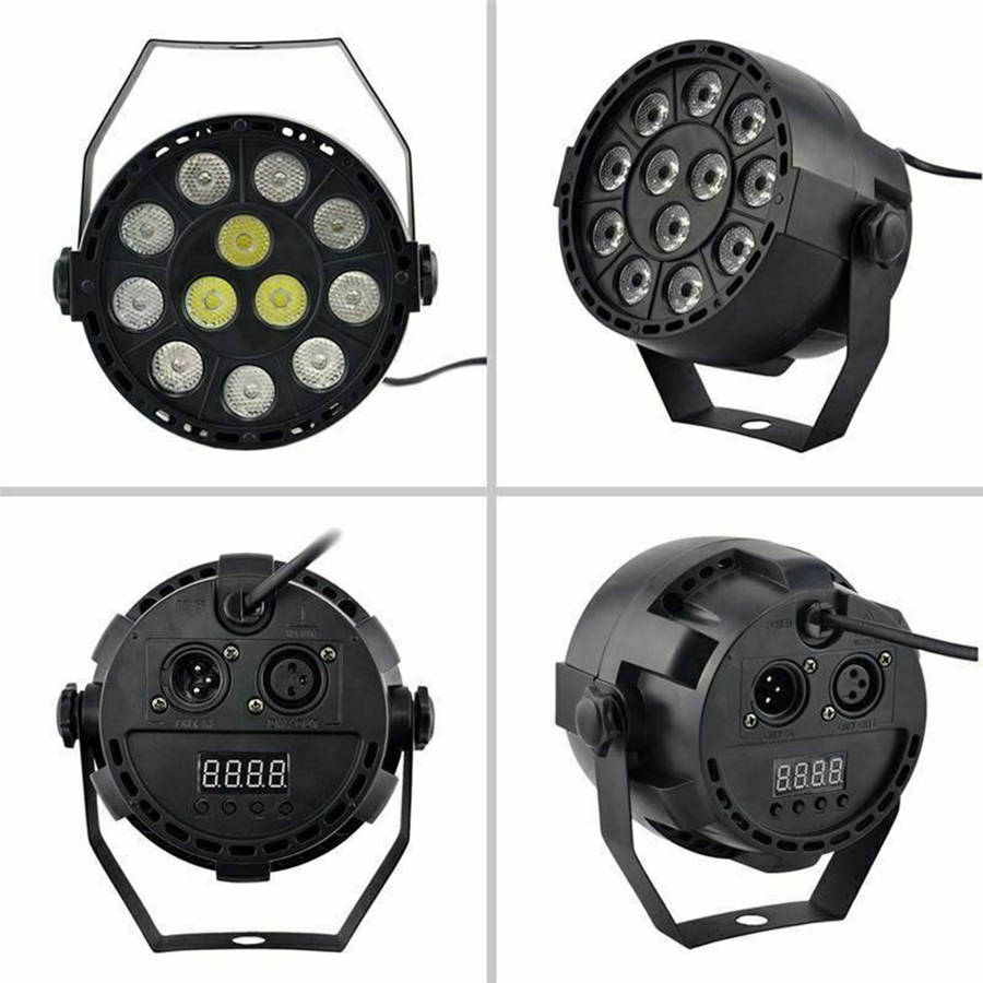 12W 12 LEDs Mini LED Uplight RGBW Par Light