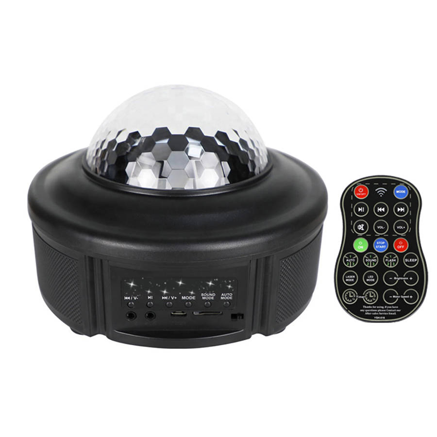 LED Romantic Starry Sky Ocean Ripple Projection Lamp with Remote Control