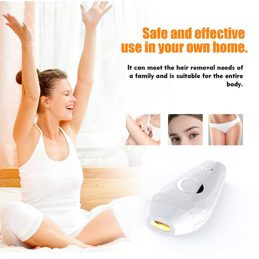 Professional 600000 Flashes IPL Laser Epilator Lady Hair Removal - White