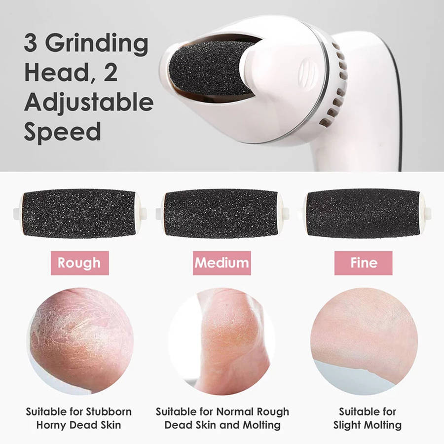 Portable Electric Foot Grinder Callus Dead Skin Peel Remover