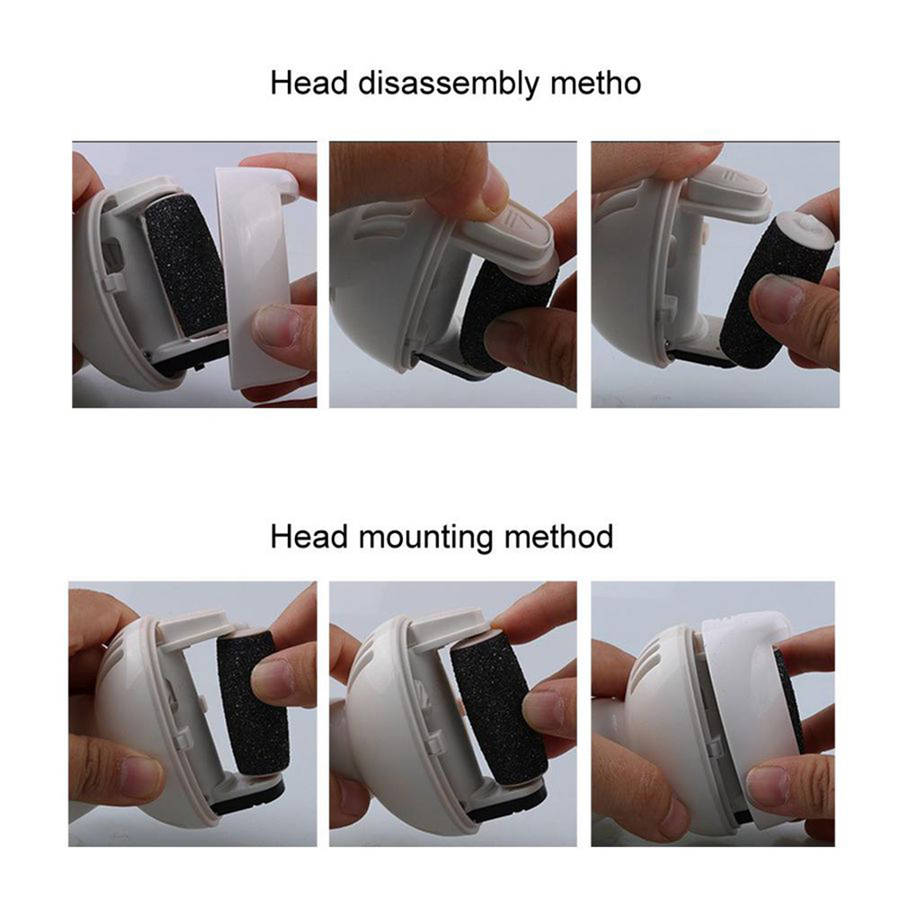 Portable Electric Foot Grinder Callus Dead Skin Peel Remover