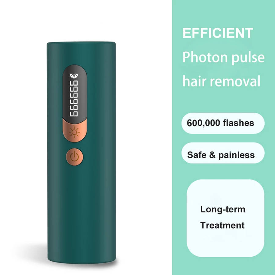 Professional 600000 Flash IPL Hair Removal Laser Epilator For Women