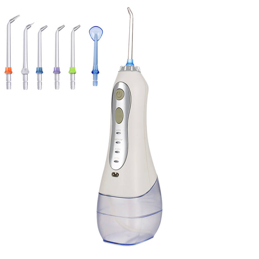 Professional Dental Oral Irrigator with 300ml Water Tank for Travel & Home