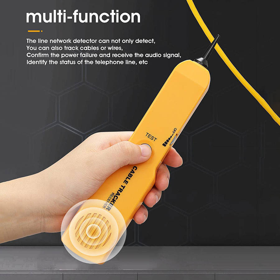 Electrical Wire Tracer Circuit Tester w/Tone Generator & Probe Kit