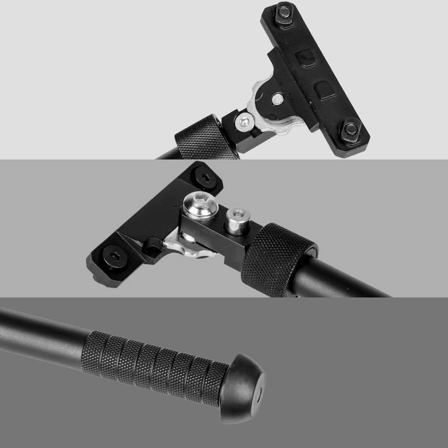 Retractable Quick Release V8 Tactical Split Airsoft Bracket Rifle Bipod