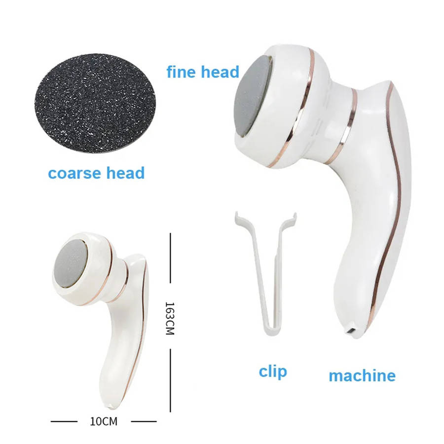 2-Speed Electric Foot File Callus Remover Feet Grinder Pedicure Machine