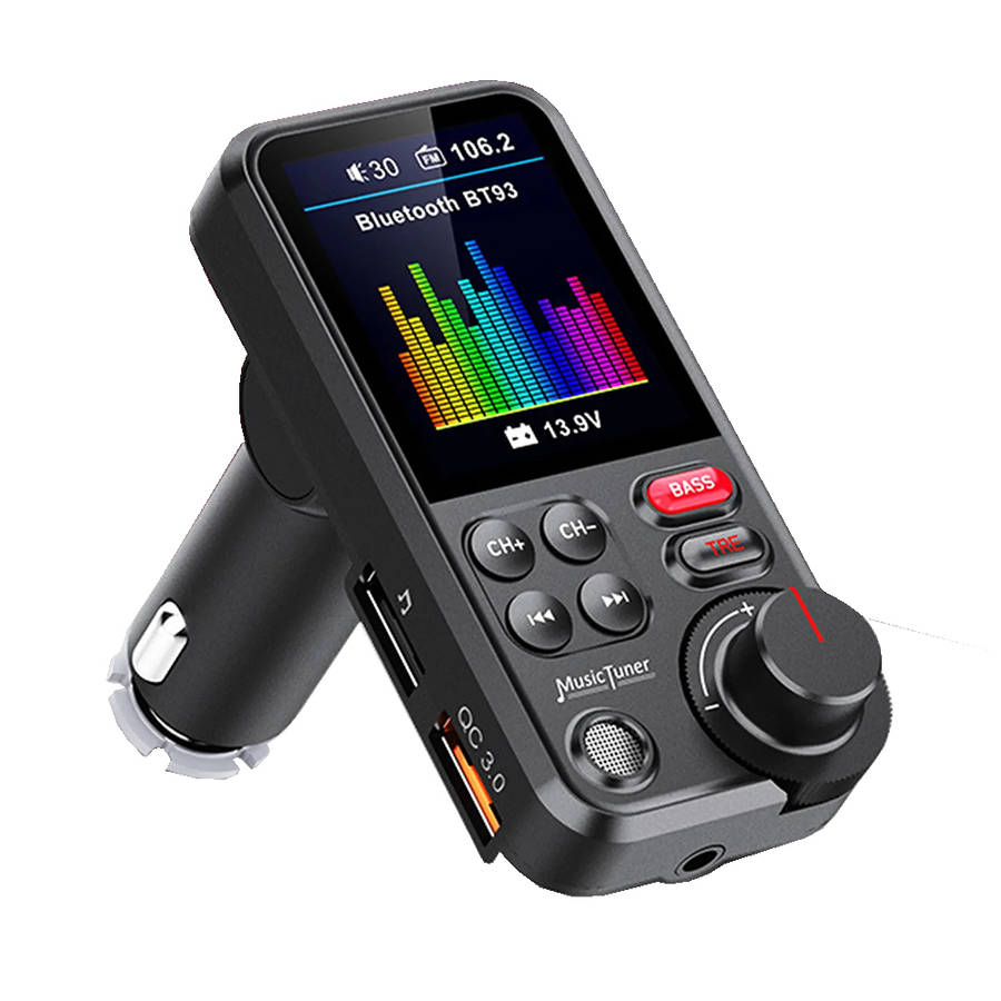 Car Bluetooth 5.0 FM Transmitter MP3 Music Player Hands-free Call Auto Kit