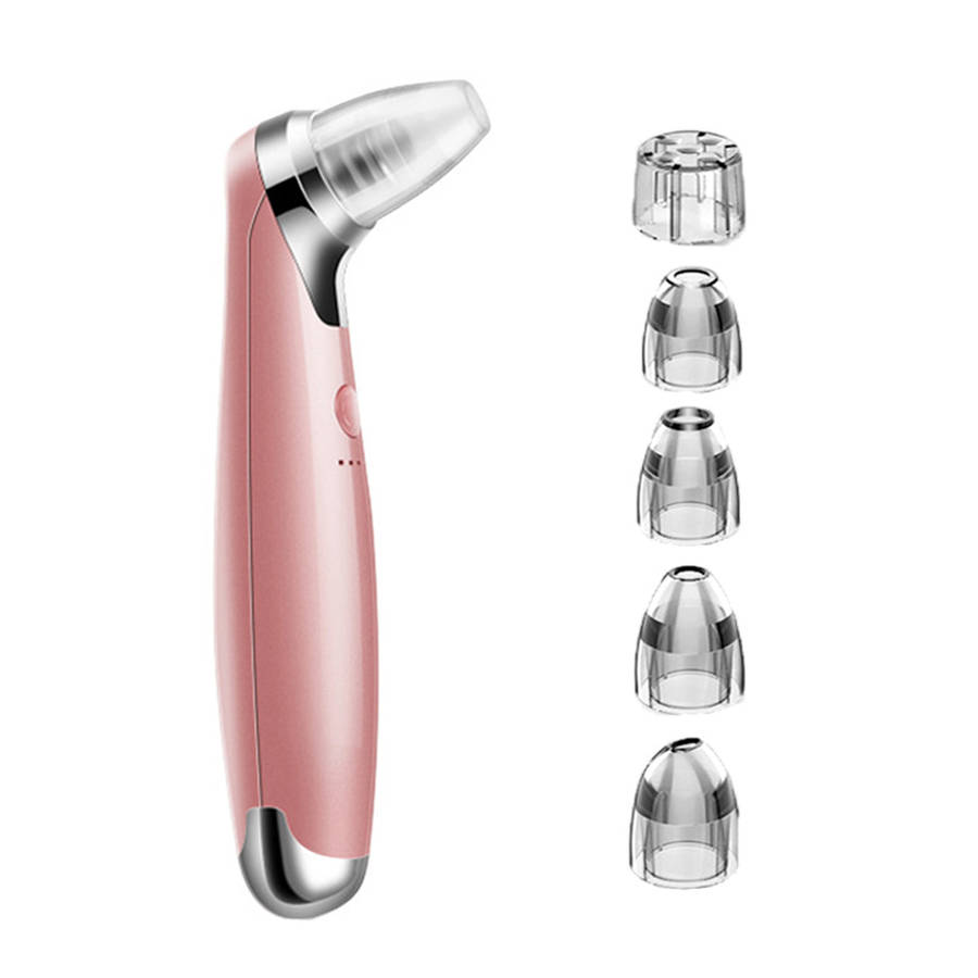 Electric Vacuum Pore Cleaner Blackhead Remover-Rose Gold