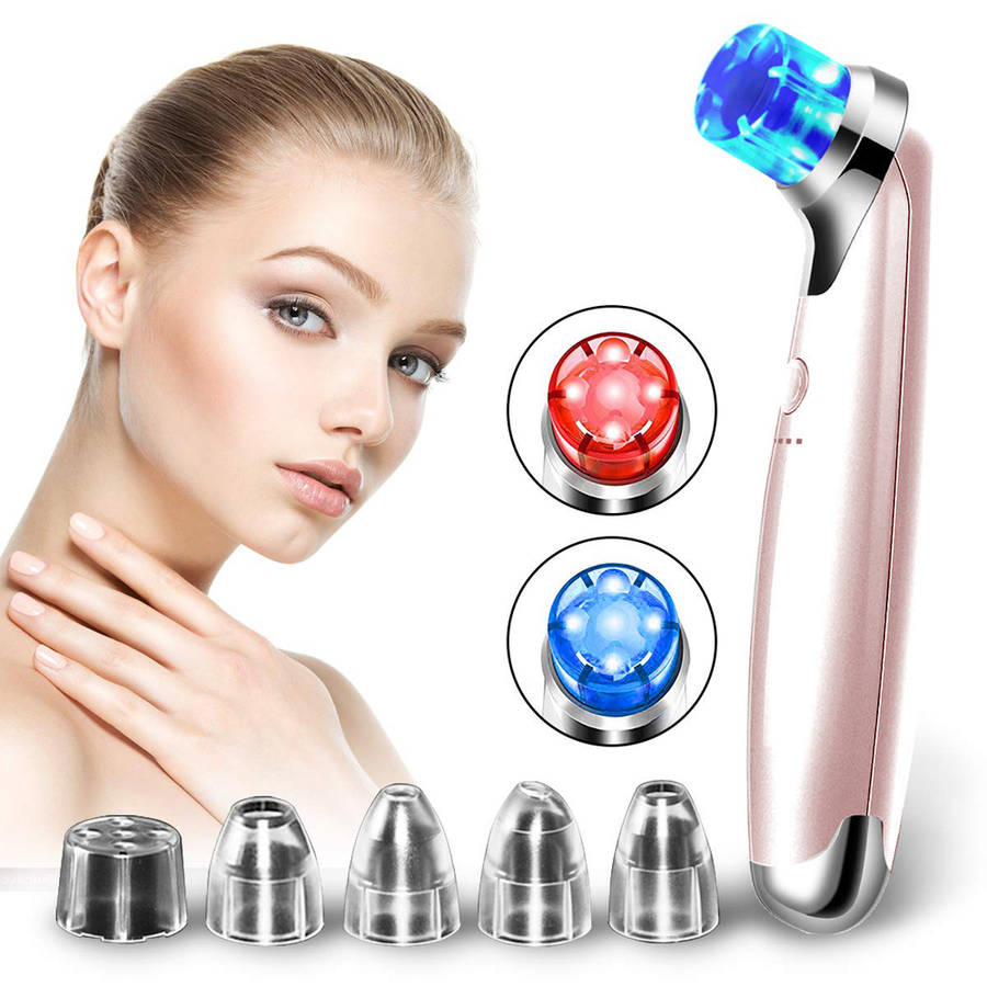 Electric Vacuum Pore Cleaner Blackhead Remover-Rose Gold