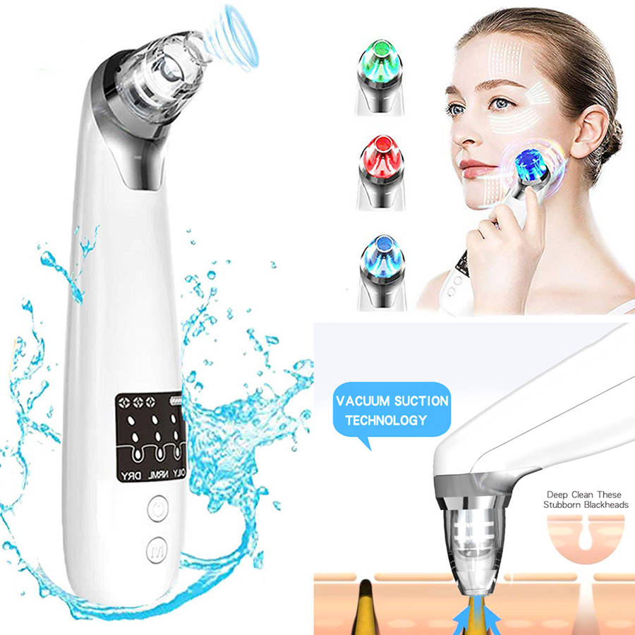 Vacuum Pore Cleaner with 3 Beauty Lamp