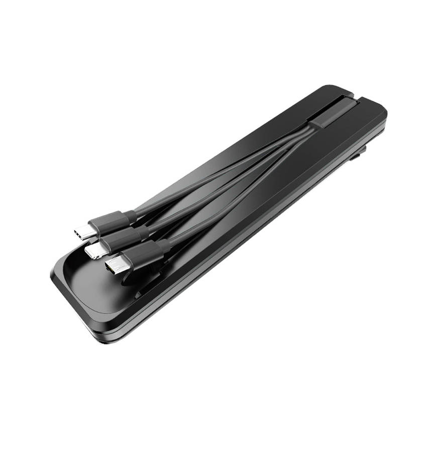 Portable 3 in 1 Fast Charging Cable-Apple & Micro & Type-C