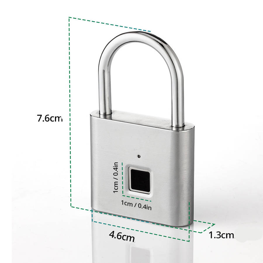 USB Rechargeable Smart Keyless Fingerprint Electric Lock