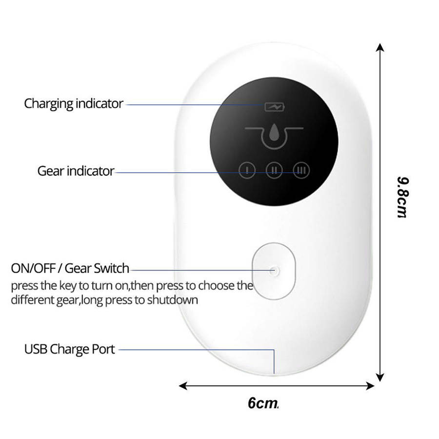 Electric Blackhead Remover Device Vacuum Pore Cleaner
