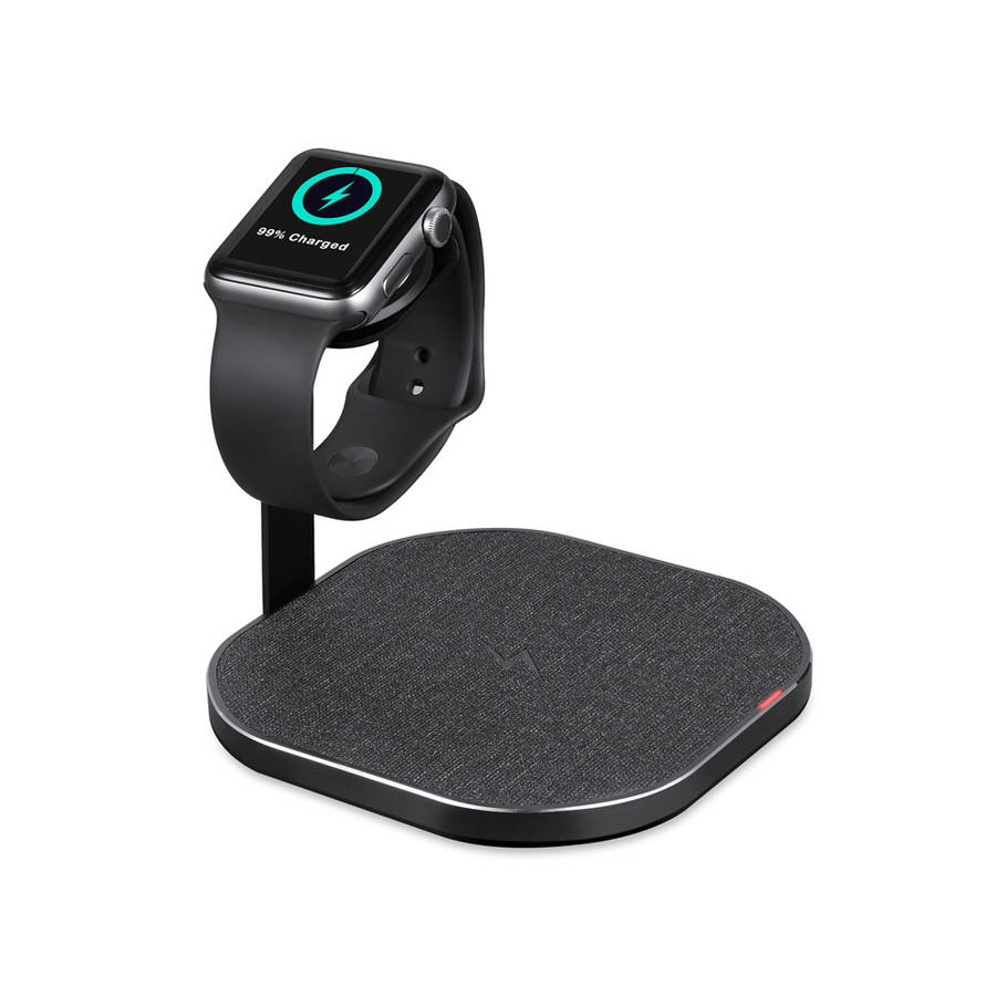 2 in 1 Fast Wireless Charger Stand for iPhone iwatch