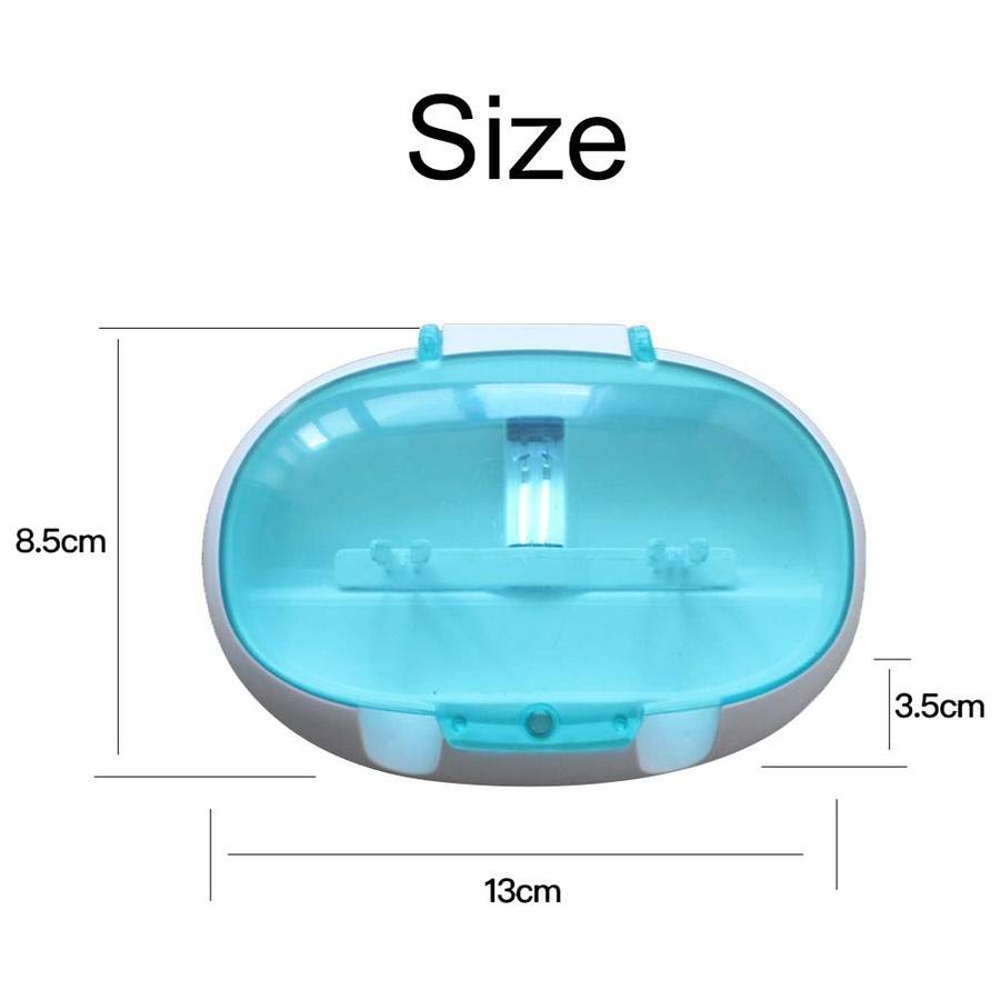 UV Toothbrush Sterilizer Wall-mounted Holder for Home Travel
