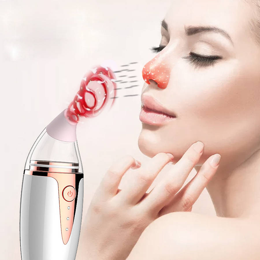 Rechargeable Blackhead Remover Vacuum Electric Facial Pore Cleaner
