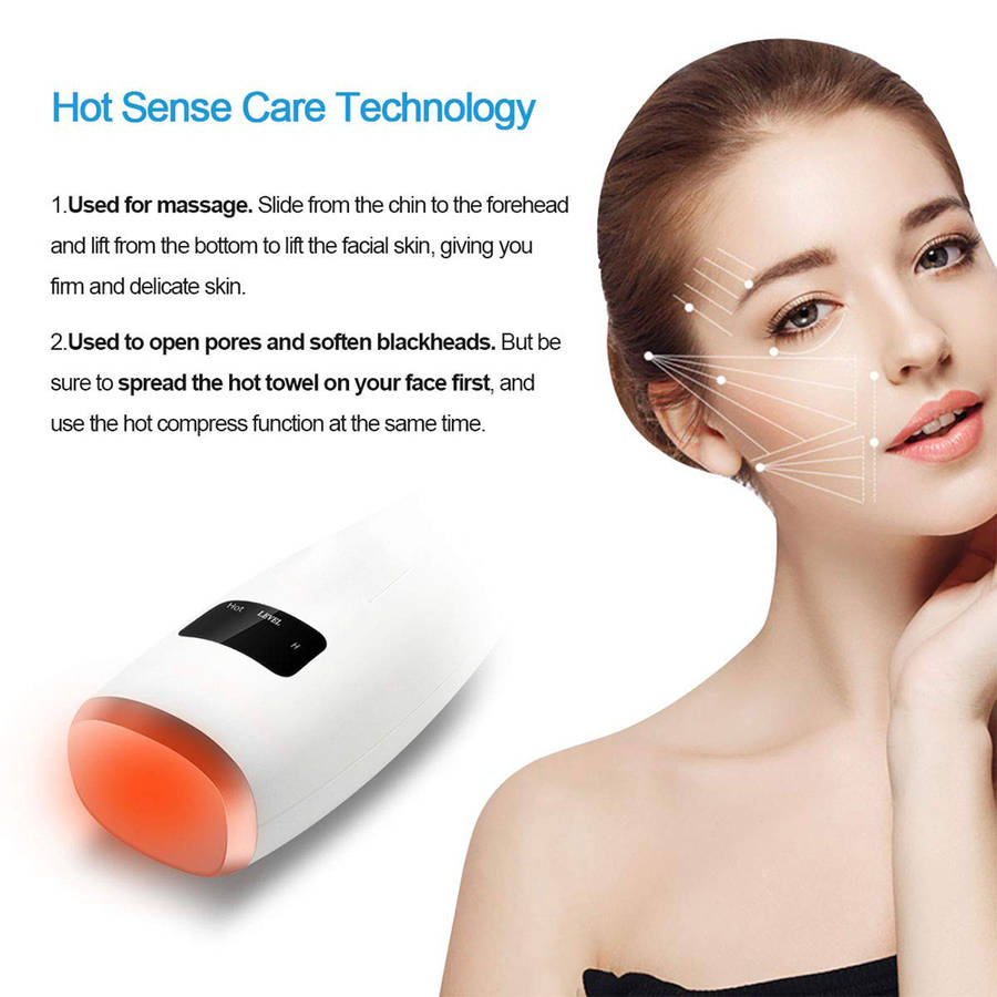 Blackhead Remover Pore Vacuum with Hot Compress