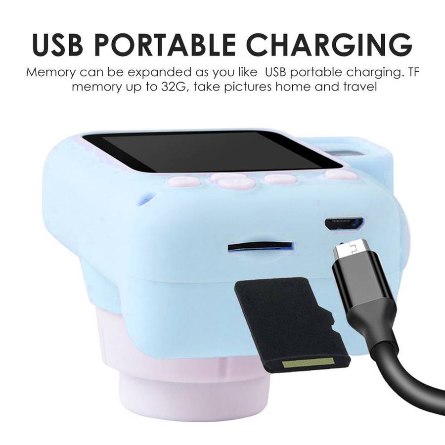 2.0 Inch Digital Kids Toy Camera with 32GB TF Card for Children