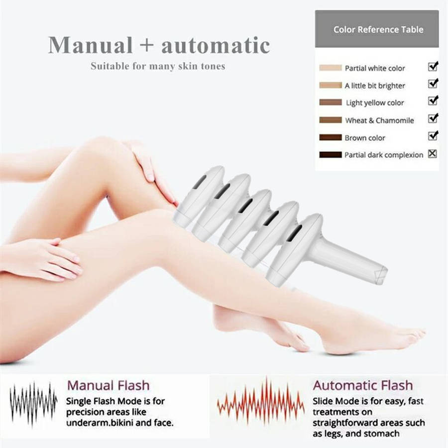 Professional Permanent IPL Laser Hair Removal Electric Photo Epilator