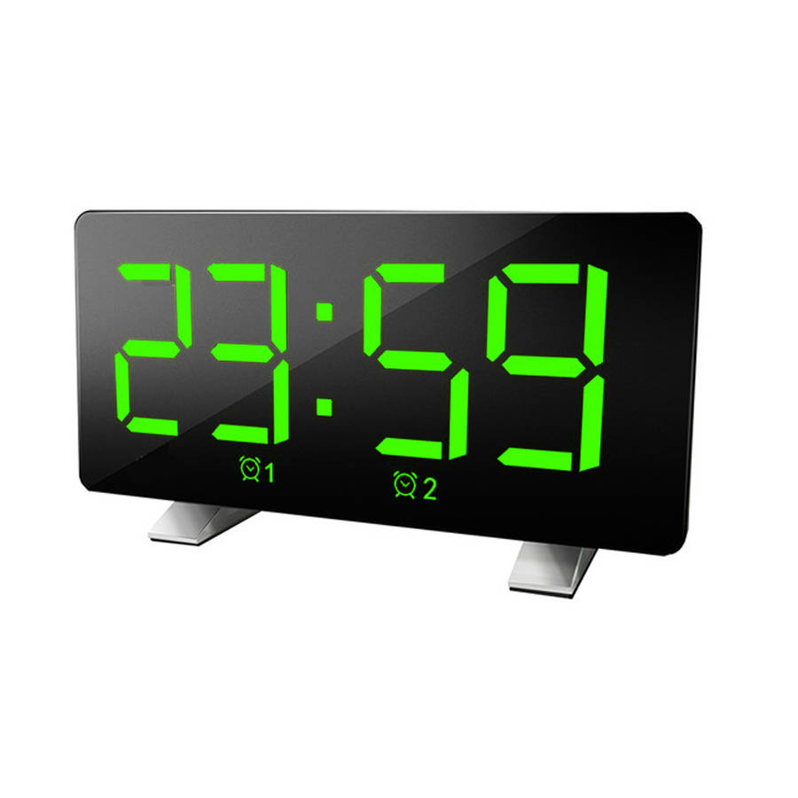 Digital Big LED Display USB Chord Harmonic Sound Alarm Clock