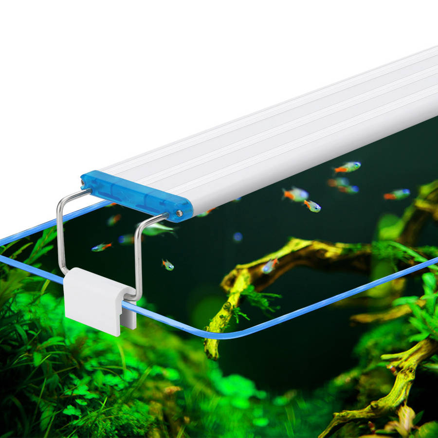 Aquarium LED Light Super Slim Fish Tank Aquatic Plant Grow Lighting Lamp